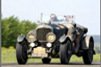 Vintage Bentley cars at the Peking-to-Paris Rally 2007