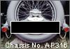 Vintage Bentley Chassis number AP316