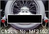 Vintage Bentley Chassis number MF3163