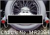 Vintage Bentley Chassis number MR3384