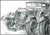 Vintage Bentley Chassis number HB3420