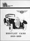 Bentley Cars: 1919-1929